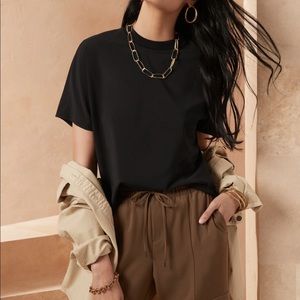 Black Banana Republic Short sleeve shirt